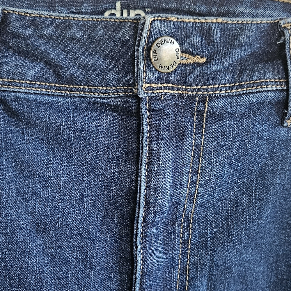 Dip Women's Blue Jeans High Rise Skinny Size 14 - Picture 4 of 7